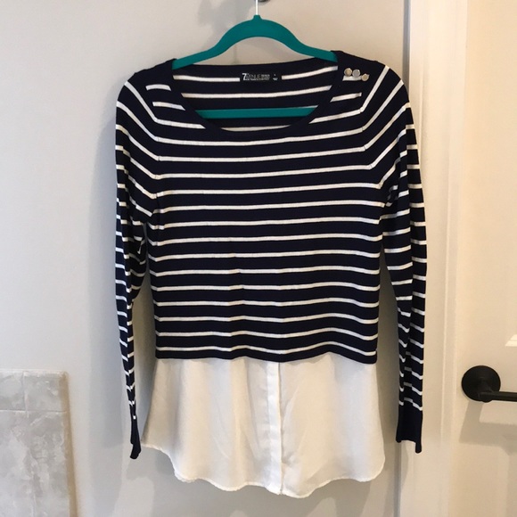 NY & Co layered sweater - Picture 1 of 5